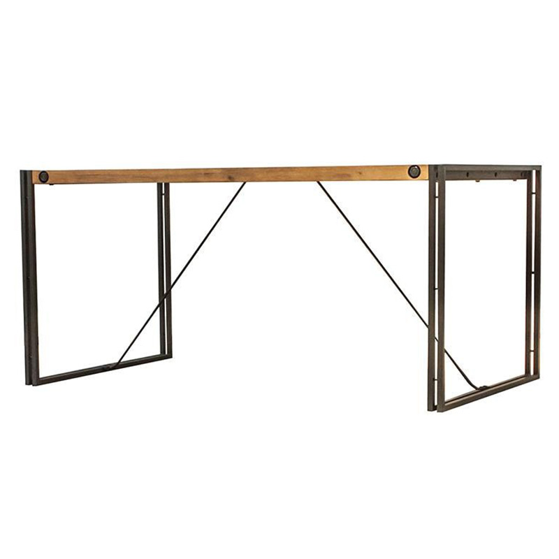 Стол Industrial Brooklyn dining table big Акация Графит Стол Industrial Brooklyn dining table big Акация Графит в Твери | Loft Concept