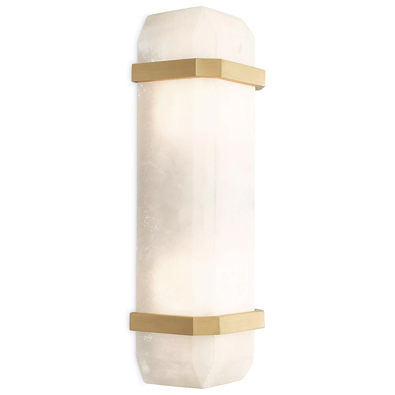 Бра Eichholtz Wall Lamp Pandora Латунь Белый Бра Eichholtz Wall Lamp Pandora Латунь Белый в Твери | Loft Concept