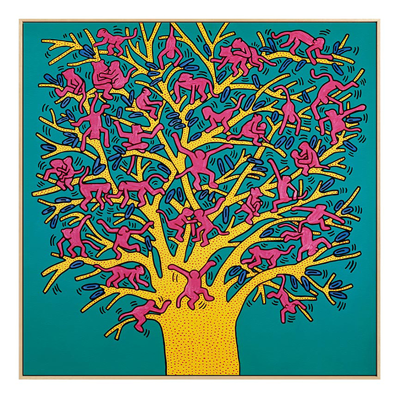 Постер Keith Haring 1 Мульти Постер Keith Haring 1 Мульти в Твери | Loft Concept