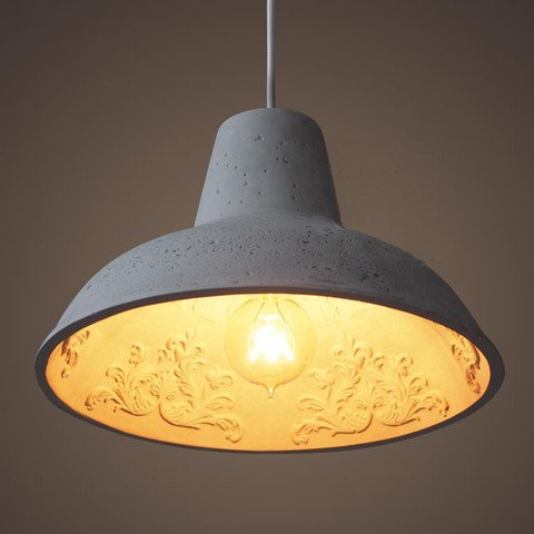 Подвесной светильник Art Gypsum Pendant Белый Серый Подвесной светильник Art Gypsum Pendant Белый Серый в Твери | Loft Concept