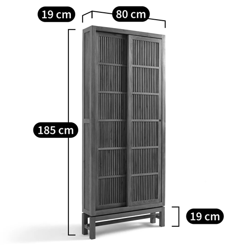 Шкаф из массива тика Okino Wood Cabinet Шкаф из массива тика Okino Wood Cabinet в Твери