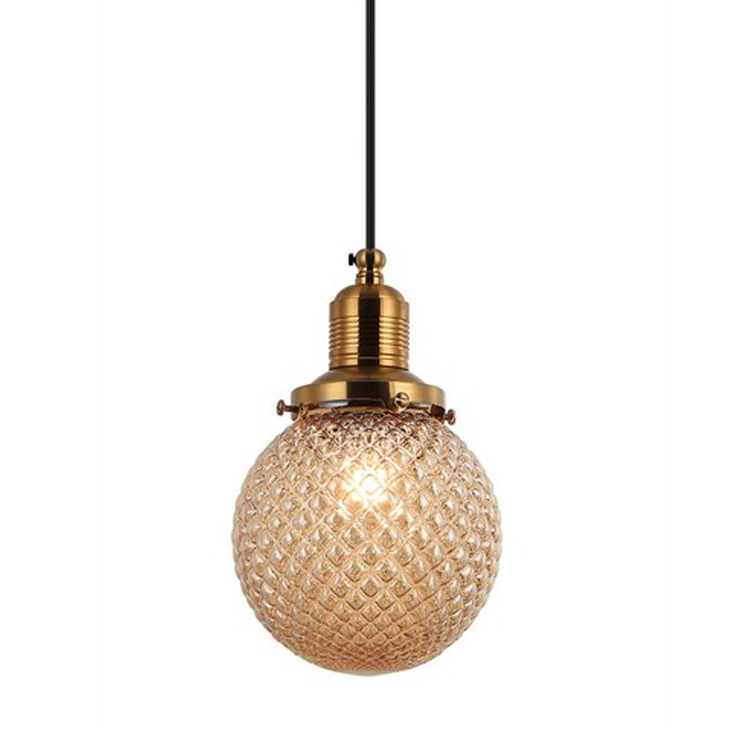 Подвесной светильник Perforated Bubbles Янтарь Латунь Янтарный Подвесной светильник Perforated Bubbles Янтарь Латунь Янтарный в Твери | Loft Concept