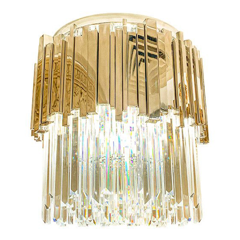 Потолочный светильник Luxxu Modern Round Light Gold 45 Золотой Прозрачное Стекло Потолочный светильник Luxxu Modern Round Light Gold 45 Золотой Прозрачное Стекло в Твери | Loft Concept