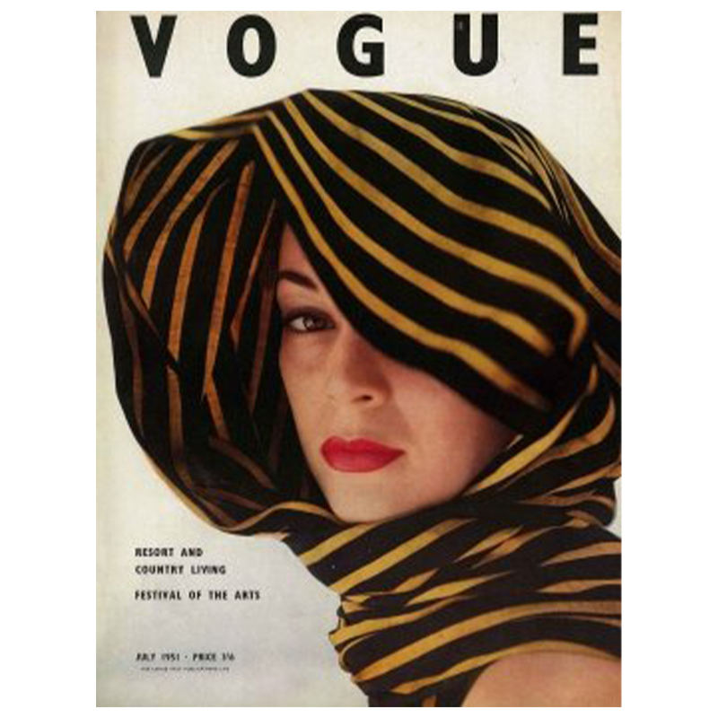 Постер Vogue Cover 1951 July Постер Vogue Cover 1951 July в Твери | Loft Concept