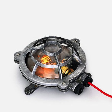 Настенная лампа Steampunk Cage Glass Edison Wall Lamp Round Настенная лампа Steampunk Cage Glass Edison Wall Lamp Round в Твери | Loft Concept