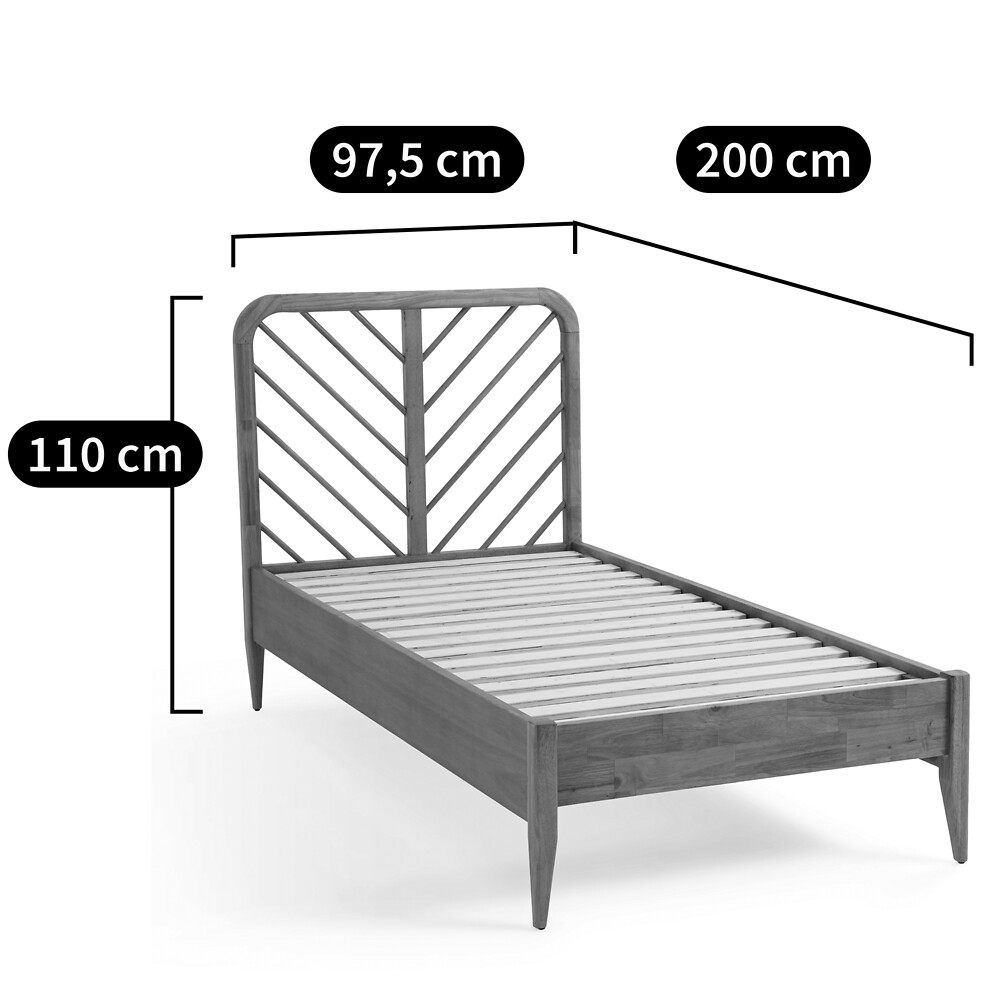 Кровать детская из массива дуба Andorra в Твери