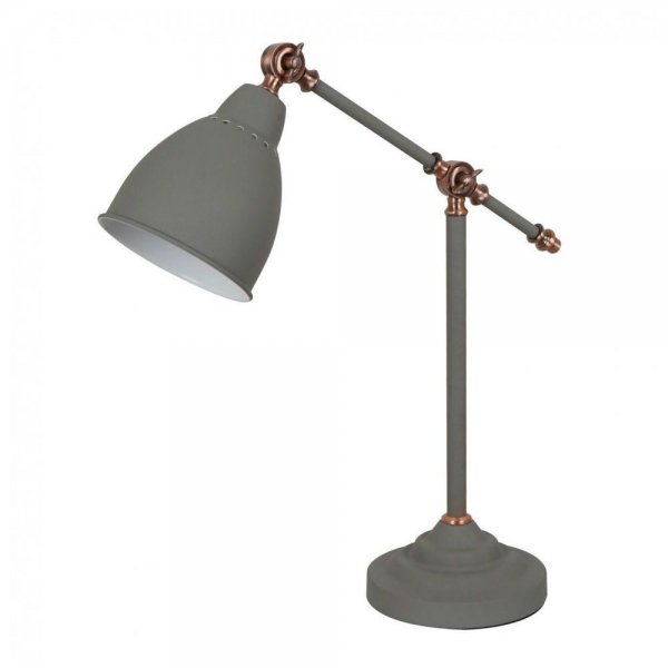 Настольная лампа Holder Table Lamp Grey Серый Настольная лампа Holder Table Lamp Grey Серый в Твери | Loft Concept