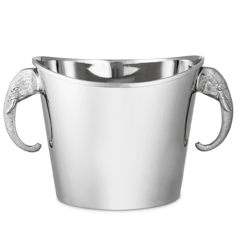 Ведерко для льда Eichholtz Wine Cooler Maharaja Никель Ведерко для льда Eichholtz Wine Cooler Maharaja Никель в Твери | Loft Concept