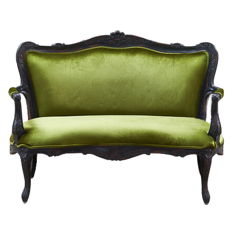 Диван Lime Classic Fan Sofa Лайм Коричневый Диван Lime Classic Fan Sofa Лайм Коричневый в Твери | Loft Concept