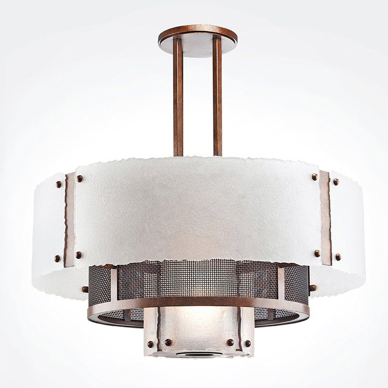 Люстра Landelin Chandelier Бронза Белый Люстра Landelin Chandelier Бронза Белый в Твери | Loft Concept