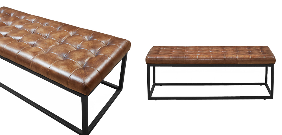 Банкетка Loft Leather Capitone Банкетка Loft Leather Capitone - Loft-Concept в Твери