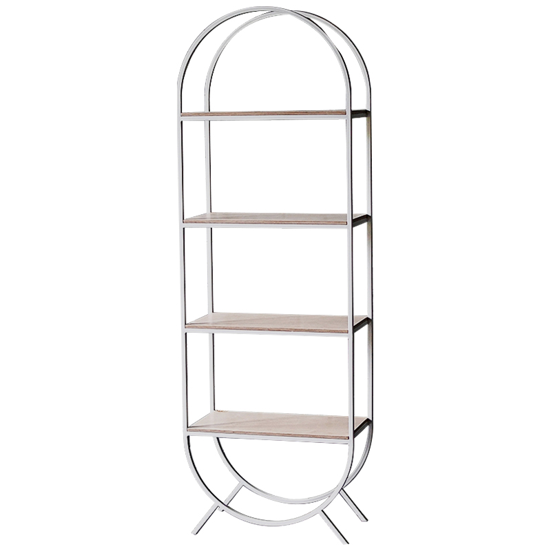 Стеллаж Lugo Industrial Metal Rust Rack Древесина Белый Стеллаж Lugo Industrial Metal Rust Rack Древесина Белый в Твери | Loft Concept