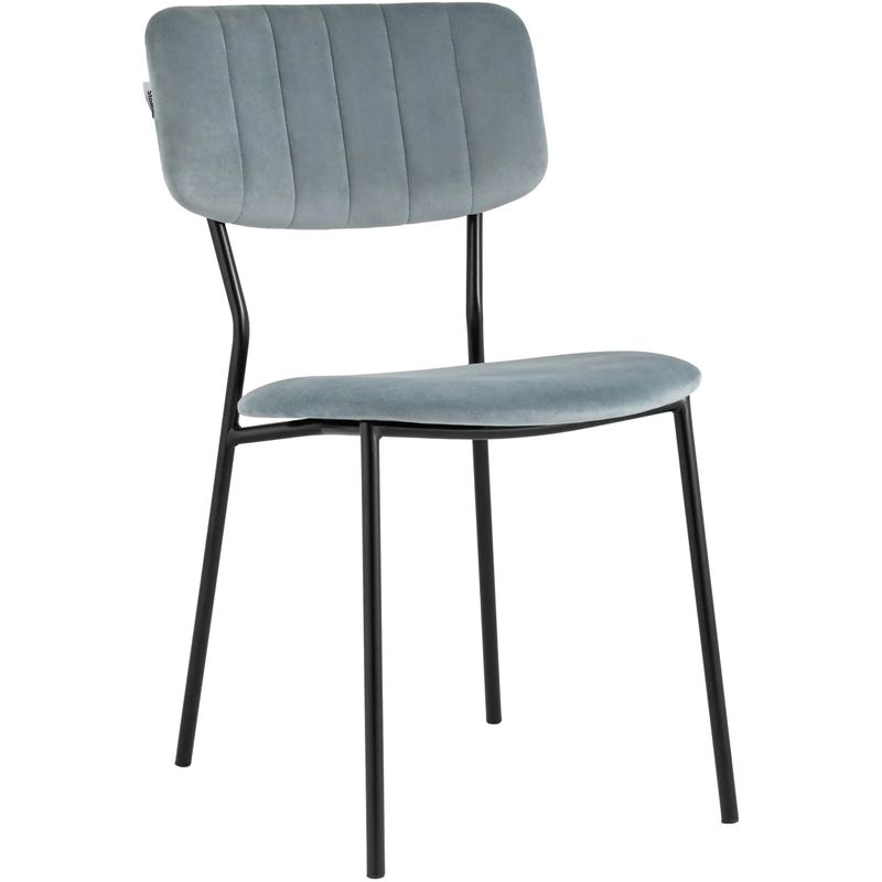 Стул Singer Chair без подлокотника Серо-Голубой Велюр Серо-голубой Черный Стул Singer Chair без подлокотника Серо-Голубой Велюр Серо-голубой Черный в Твери | Loft Concept