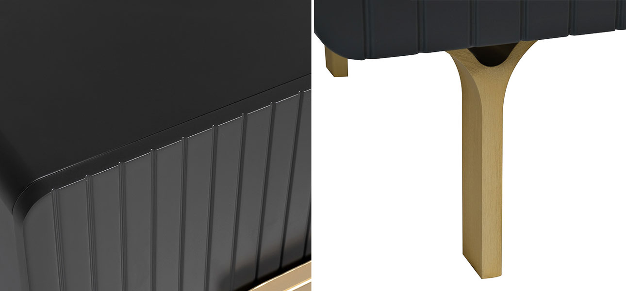 Тумбочка Stephanie с двумя ящиками - фото №2