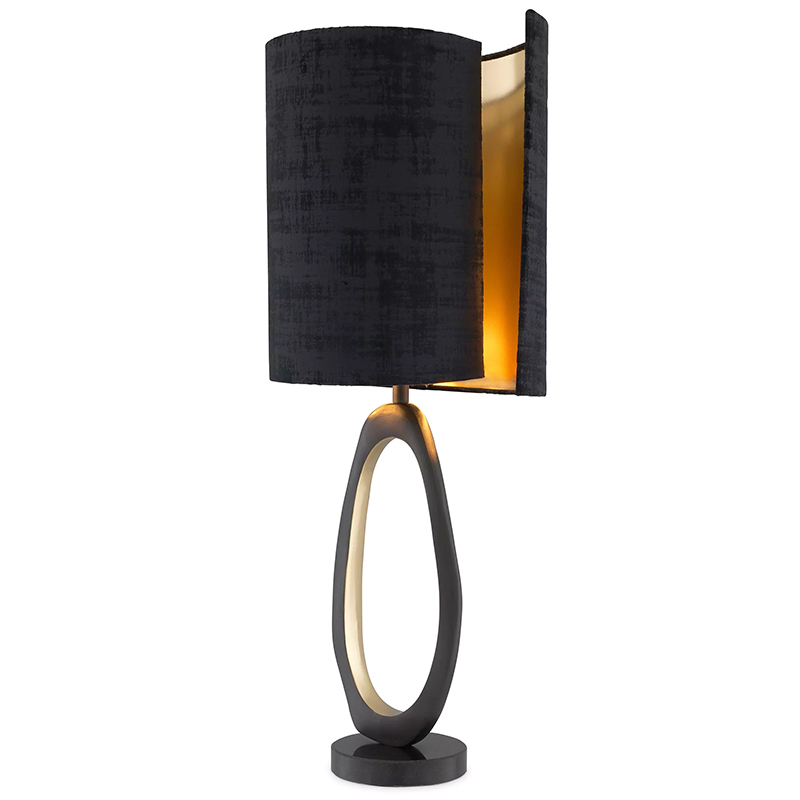 Настольная лампа Eichholtz Table Lamp Kilian Черный Латунь Настольная лампа Eichholtz Table Lamp Kilian Черный Латунь в Твери | Loft Concept
