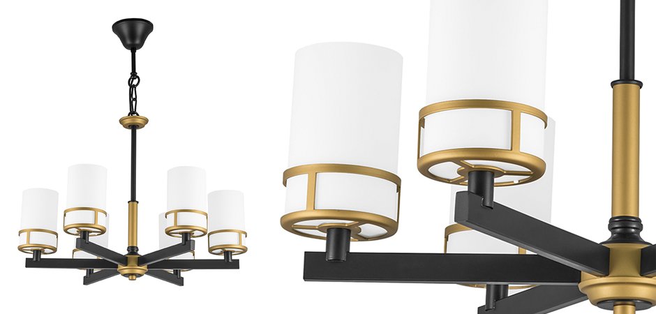Подвесной светильник Olivier Frosted Gold Подвесной светильник Olivier Frosted Gold - Loft-Concept в Твери