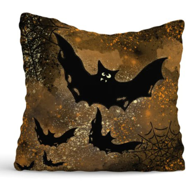 Подушка Halloween Bat Черный Серый Подушка Halloween Bat Черный Серый в Твери | Loft Concept