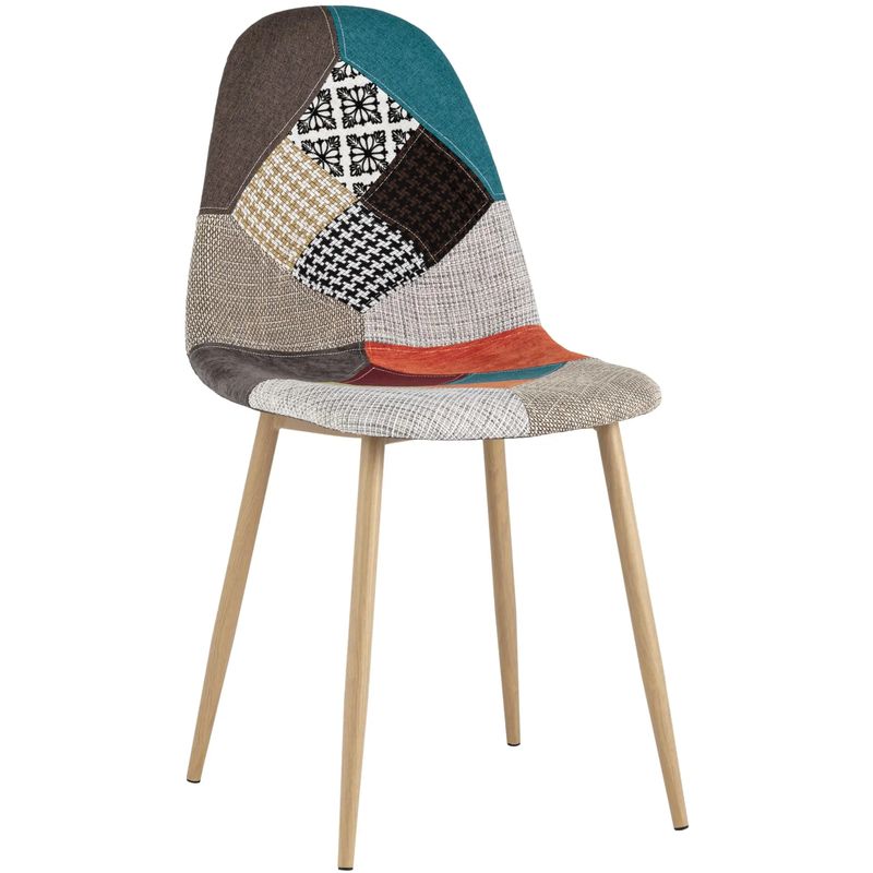 Стул Archie Chair Разноцветный Печворк Мульти Древесина Стул Archie Chair Разноцветный Печворк Мульти Древесина в Твери | Loft Concept