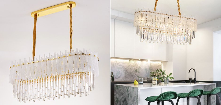 Люстра Murano Glass ICE Chandelier Rectangle Люстра Murano Glass ICE Chandelier Rectangle - Loft-Concept в Твери