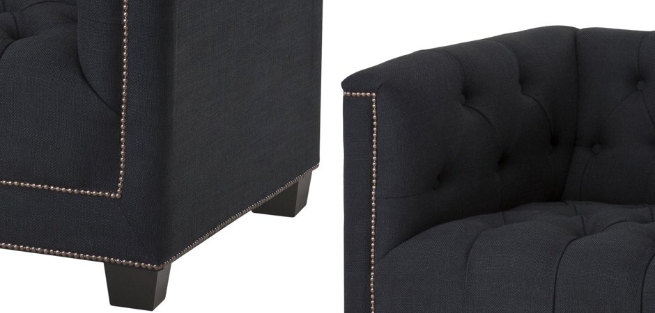 Кресло Eichholtz Chair Paolo Black Кресло Eichholtz Chair Paolo Black - Loft-Concept в Твери