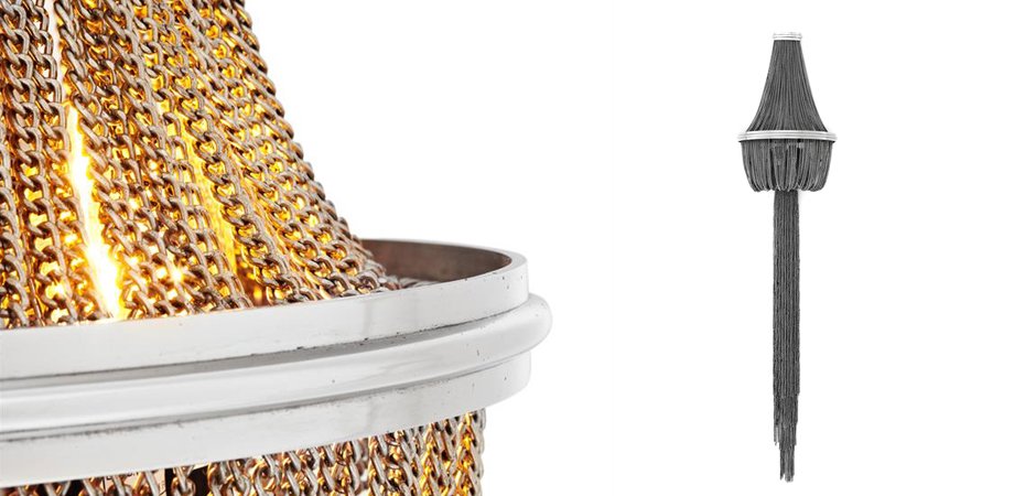 Бра Wall Lamp Martinez Nickel - Loft-Concept в Твери