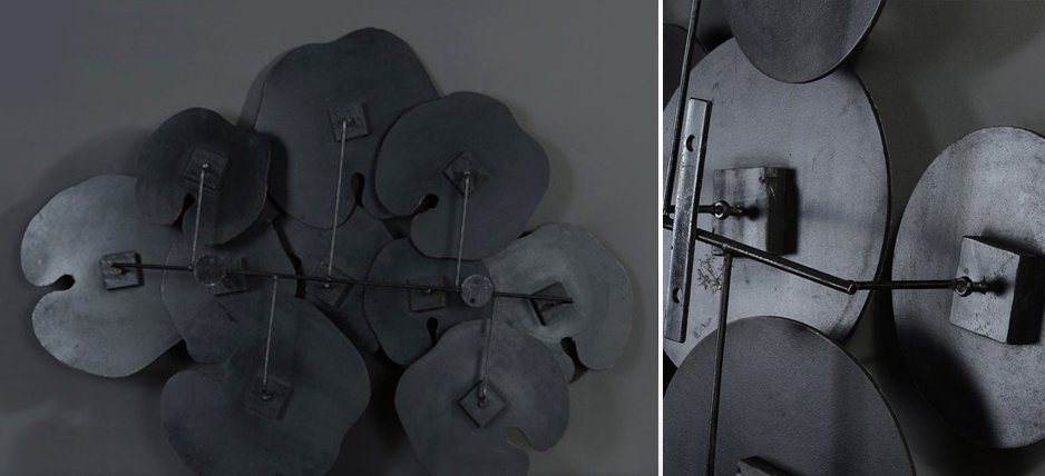 Арт-объект Disc wall art Lotus leaves II - Loft-Concept в Твери