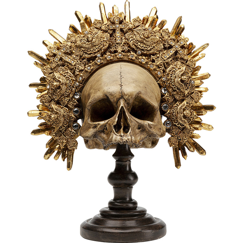 Статуэтка Skull Золотой Статуэтка Skull Золотой в Твери | Loft Concept