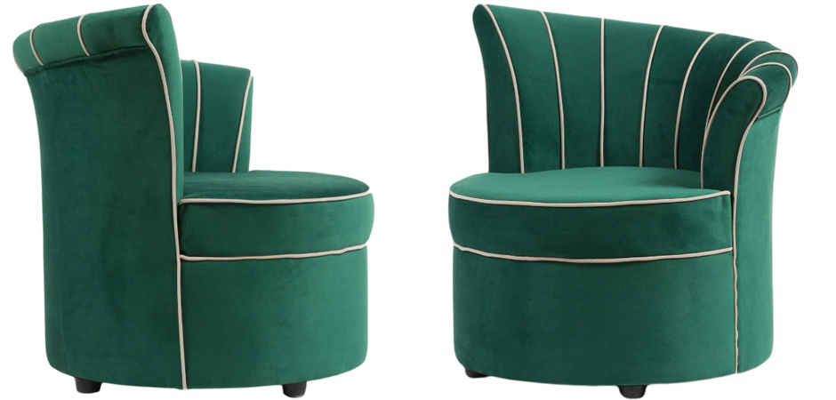 Кресло Curly Backrest Green Кресло Curly Backrest Green - Loft-Concept в Твери