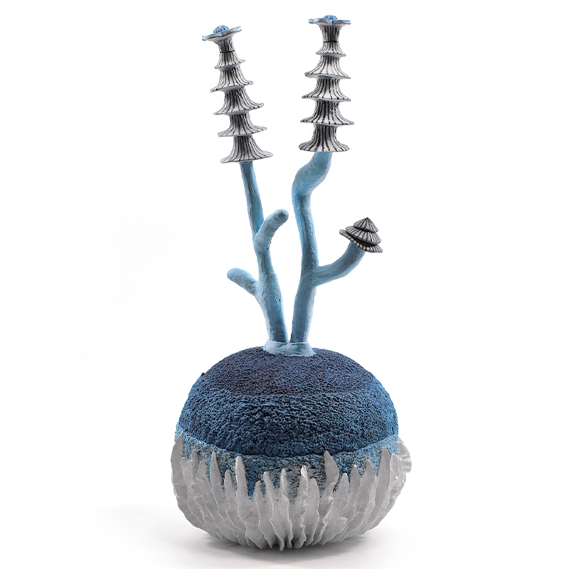 Статуэтка тропический фрукт Pandora Tropical Fruit Blue Reef Синий Белый Голубой Статуэтка тропический фрукт Pandora Tropical Fruit Blue Reef Синий Белый Голубой в Твери | Loft Concept