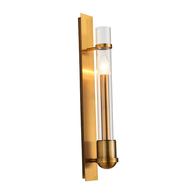 Бра Glass tube Gavanna Wall Lamp Золотой Бра Glass tube Gavanna Wall Lamp Золотой в Твери | Loft Concept