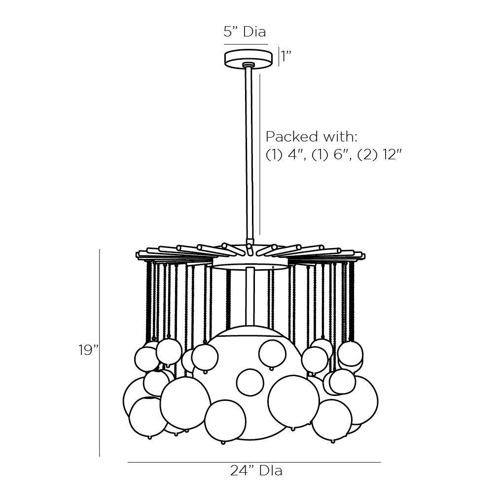 Люстра Arteriors MIRA CHANDELIER Люстра Arteriors MIRA CHANDELIER в Твери