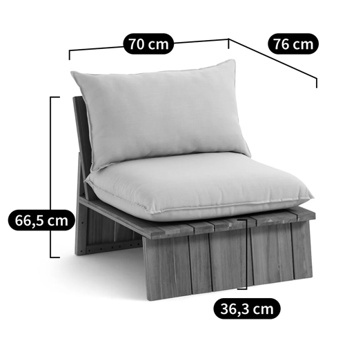 Уличное кресло из массива акации Trivett Wooden Chair Уличное кресло из массива акации Trivett Wooden Chair в Твери