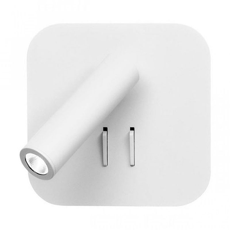 Бра Chelsom WALL LED DOCK White Square Белый Бра Chelsom WALL LED DOCK White Square Белый в Твери | Loft Concept