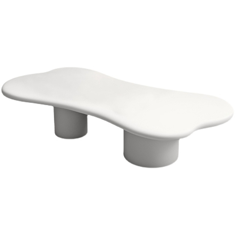 Кофейный стол Lula Curved Coffee Table Белый Кофейный стол Lula Curved Coffee Table Белый в Твери | Loft Concept