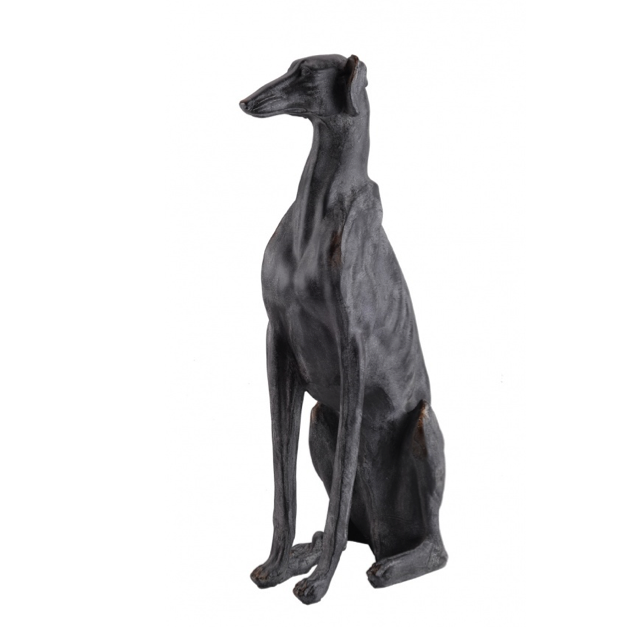 Статуэтка Борзая Greyhound Dog Statue Графит Статуэтка Борзая Greyhound Dog Statue Графит в Твери | Loft Concept