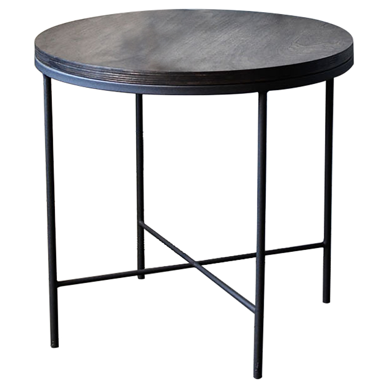 Кофейный стол Nava Industrial Metal Rust Coffee Table Коричневый Черный Кофейный стол Nava Industrial Metal Rust Coffee Table Коричневый Черный в Твери | Loft Concept