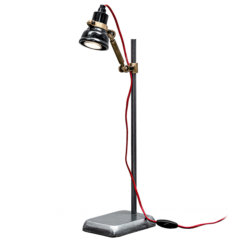 Настольная лампа Celsi Loft Table lamp Серый Латунь Настольная лампа Celsi Loft Table lamp Серый Латунь в Твери | Loft Concept