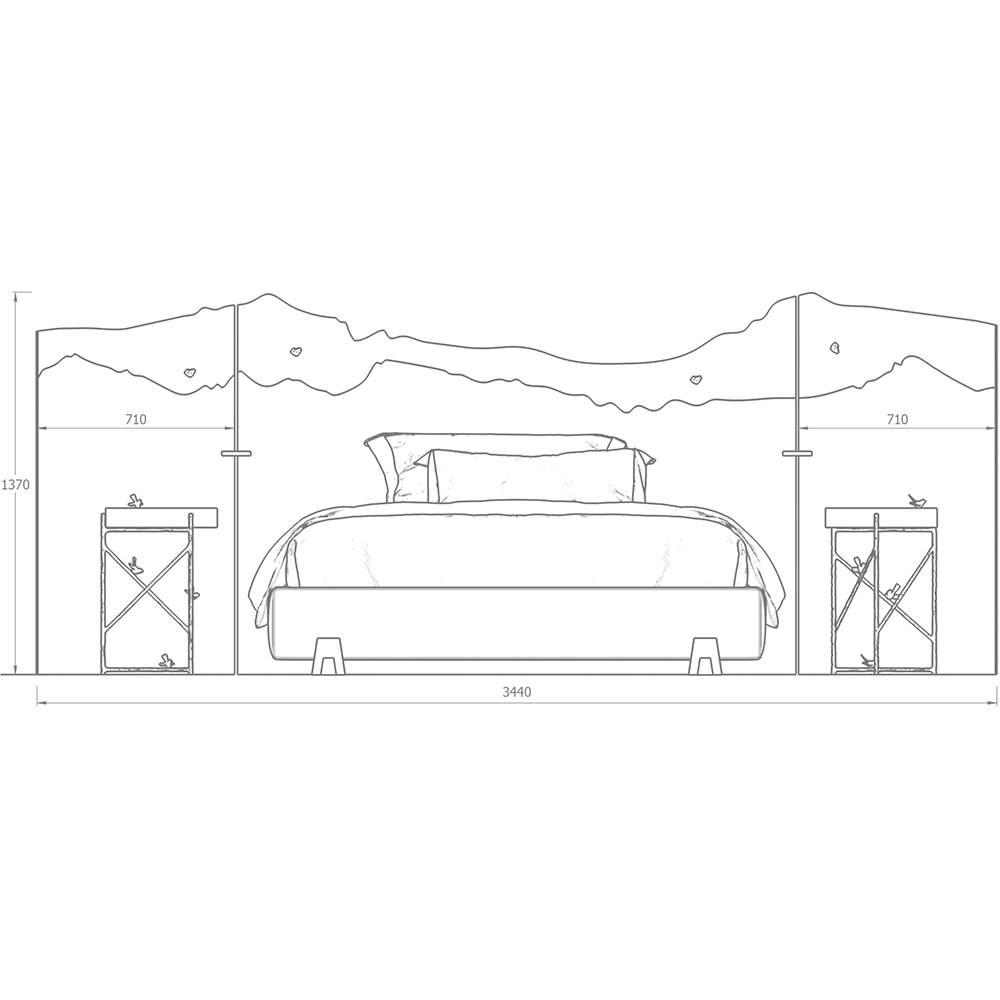 Кровать Okinawa в Твери