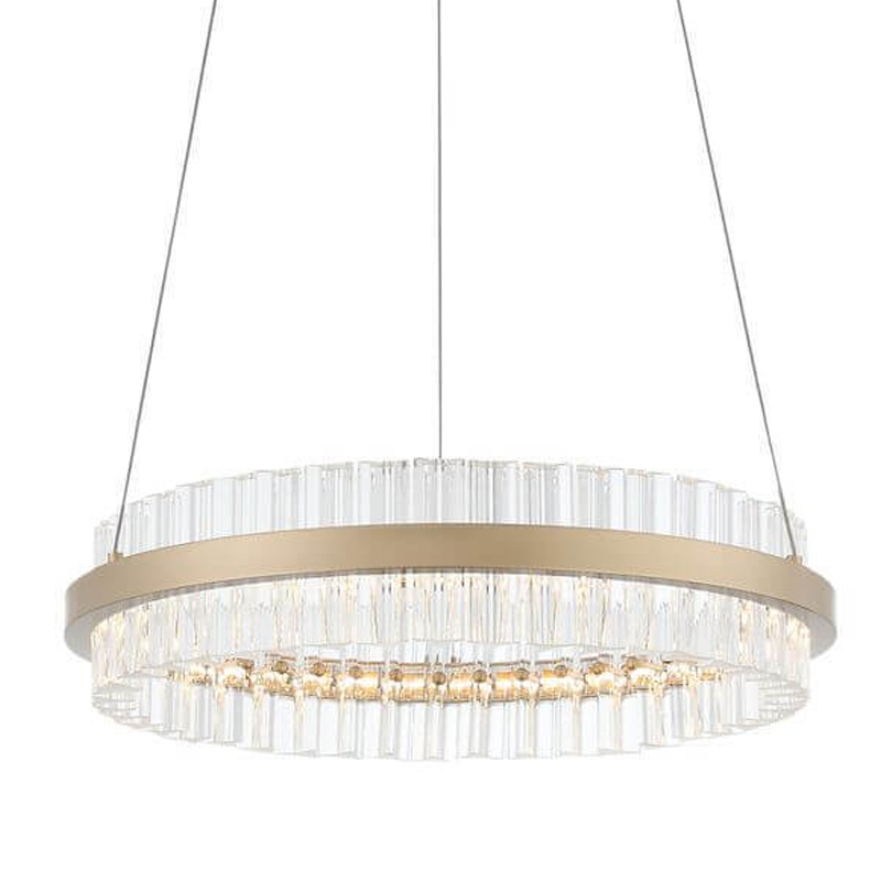 Люстра Ring Horizontal Gold матовое золото Люстра Ring Horizontal Gold матовое золото в Твери | Loft Concept