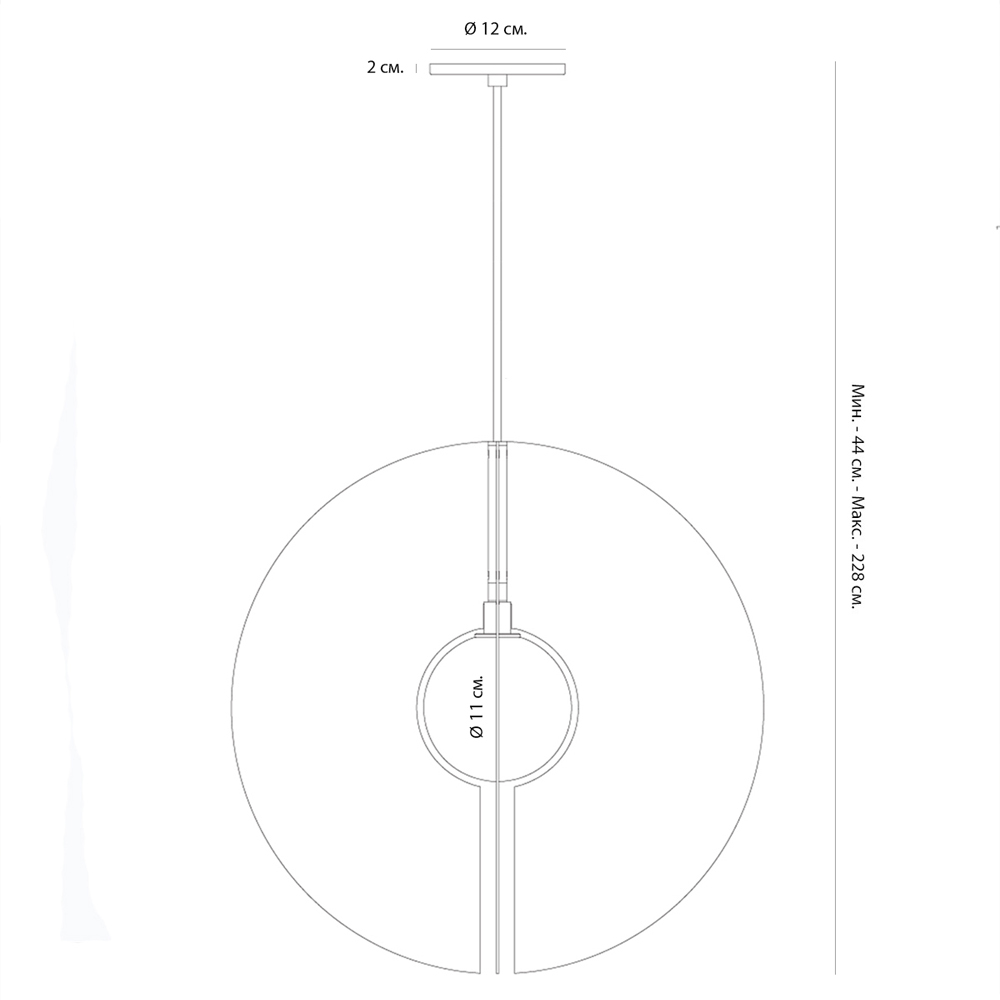 Подвесной светильник в форме золотых дисков Minimalist Lighting Fixture Подвесной светильник в форме золотых дисков Minimalist Lighting Fixture в Твери