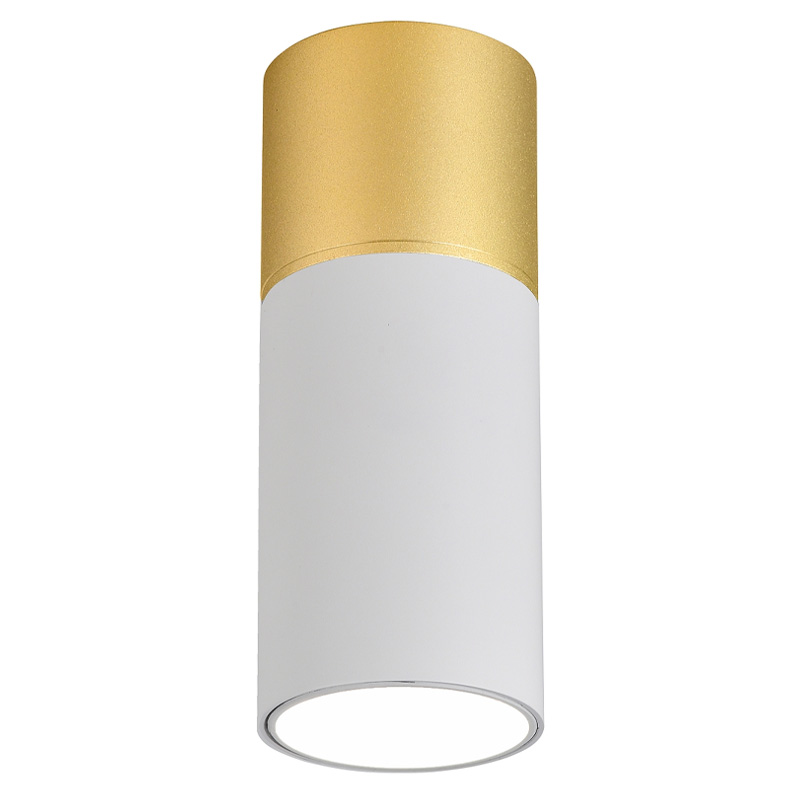 Накладной светодиодный спот Delightfull White&Gold Золотой Белый Накладной светодиодный спот Delightfull White&Gold Золотой Белый в Твери | Loft Concept