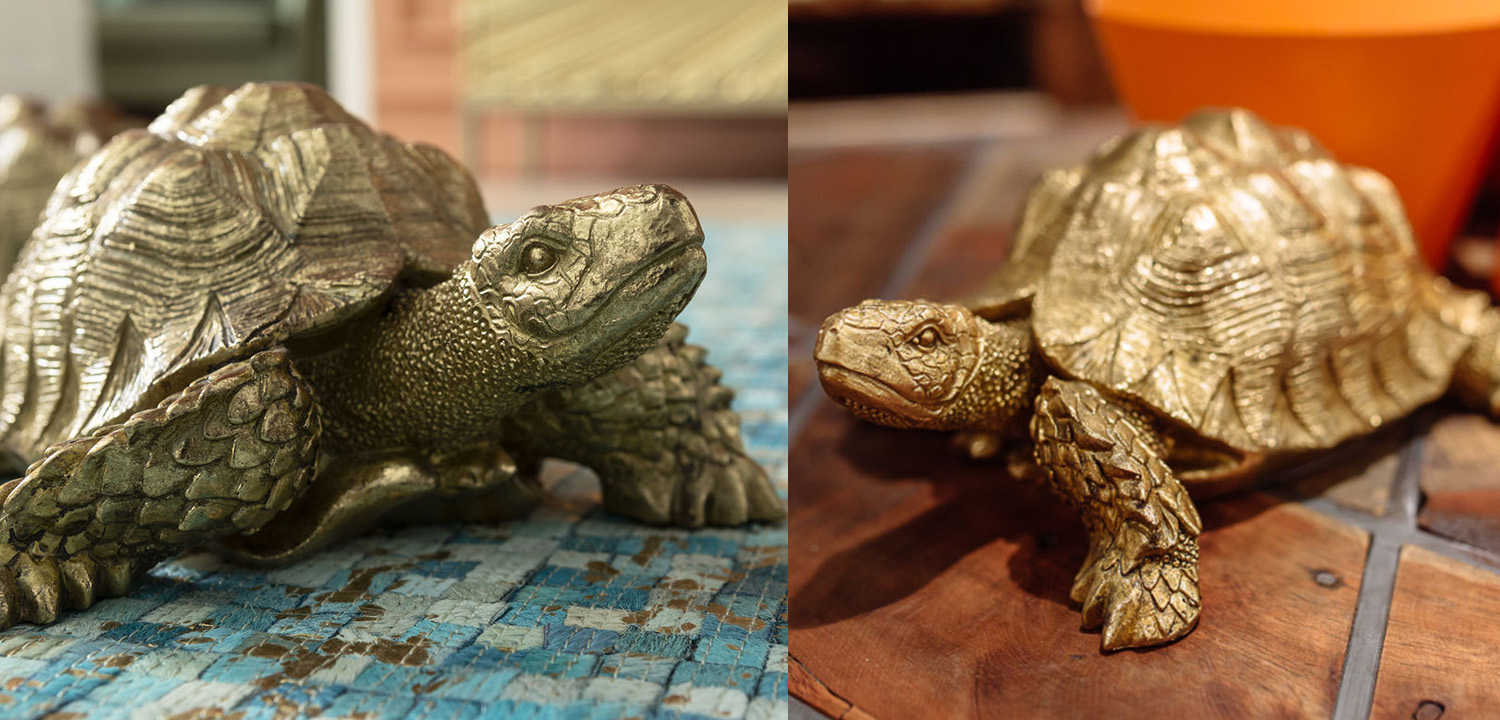 Статуэтка Золотая Черепаха - фото