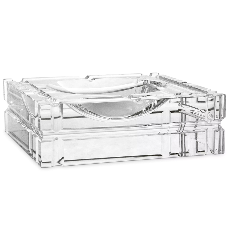 Пепельница Eichholtz Ashtray Nestor Glass Прозрачное Стекло Пепельница Eichholtz Ashtray Nestor Glass Прозрачное Стекло в Твери | Loft Concept