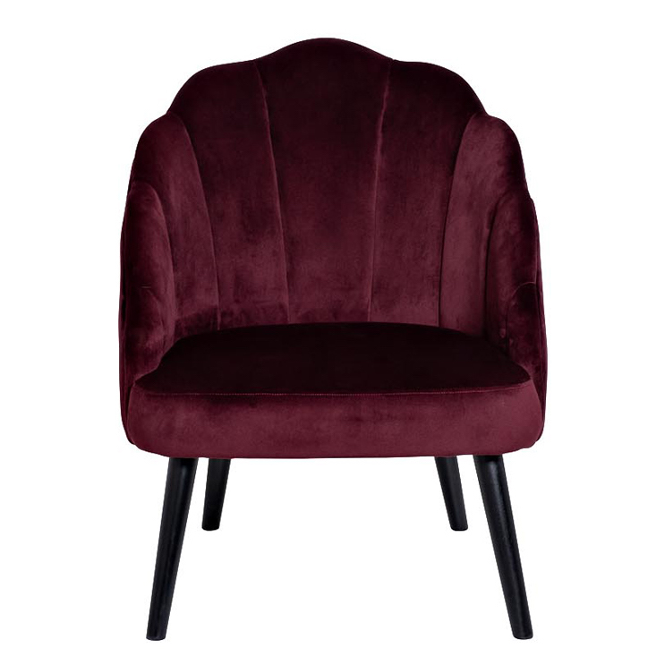 Кресло FolioFlower Armchair burgundy Бургундский красный Черный Кресло FolioFlower Armchair burgundy Бургундский красный Черный в Твери | Loft Concept
