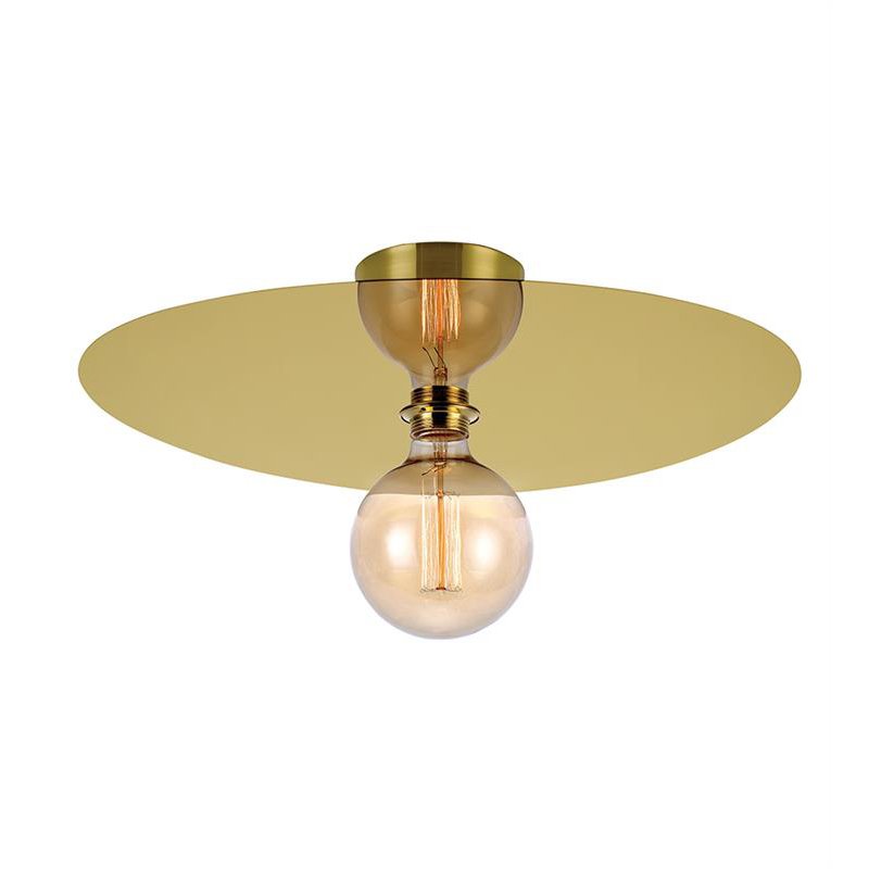 Потолочный светильник Disk Top Gold Золотой Потолочный светильник Disk Top Gold Золотой в Твери | Loft Concept
