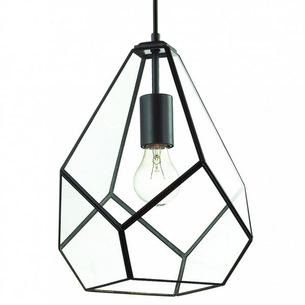 Подвесной светильник Geometry Glass Light Pendant Transparent Прозрачный Подвесной светильник Geometry Glass Light Pendant Transparent Прозрачный в Твери | Loft Concept