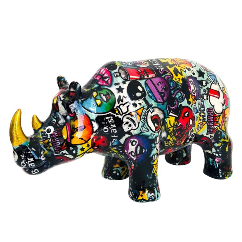 Статуэтка Graffiti Rhinoceros Мульти Статуэтка Graffiti Rhinoceros Мульти в Твери | Loft Concept