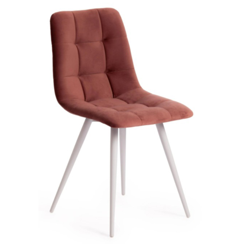 Стул Nancy Coral Chair Коралловый Белый Стул Nancy Coral Chair Коралловый Белый в Твери | Loft Concept