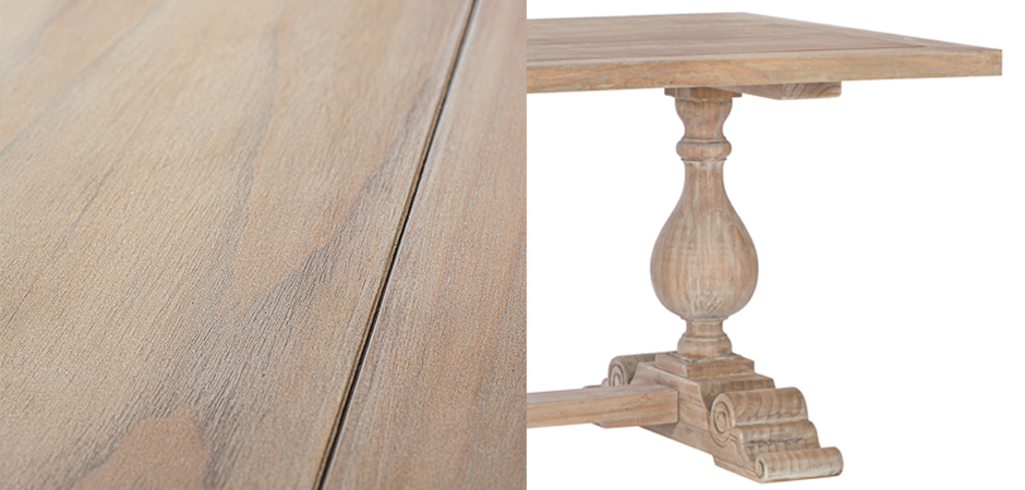 Обеденный стол Massive Balusters Обеденный стол Massive Balusters - Loft-Concept в Твери