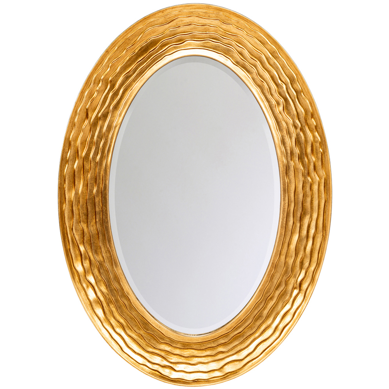 Зеркало Golden Waves Oval Mirror Зеркало Golden Waves Oval Mirror в Твери | Loft Concept